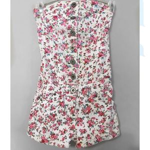 Floral romper dress