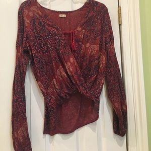 Hollister Elephant Blouse