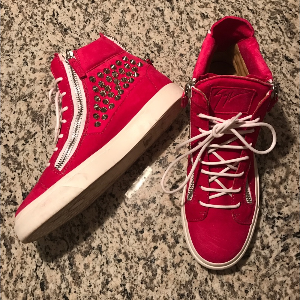 Giuseppe Stud Sneaker Size 40