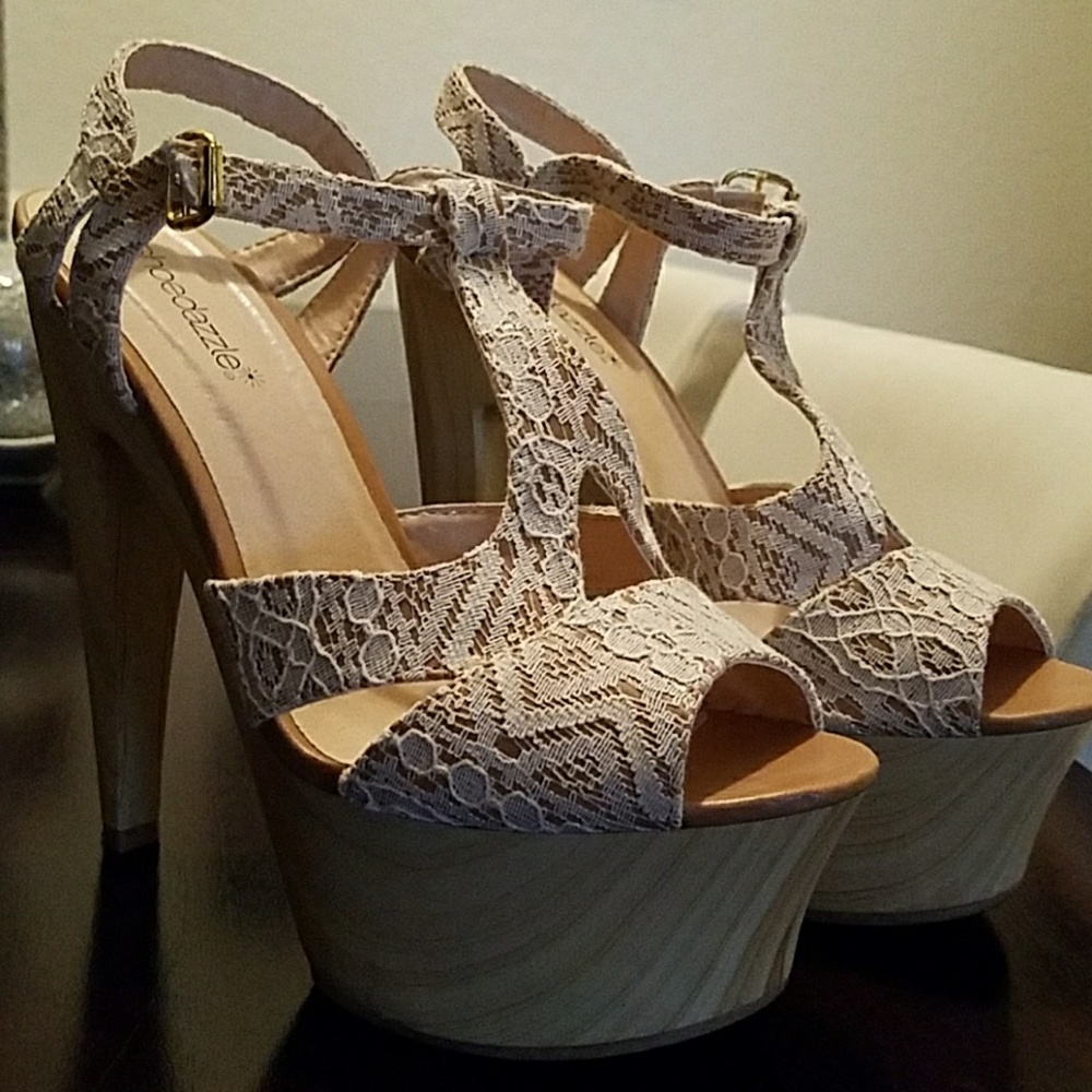 Beautiful platform heel