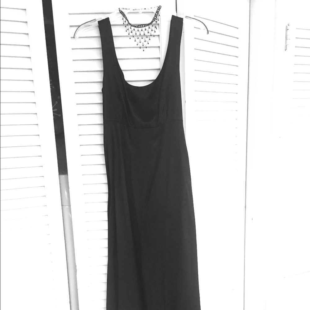 Classic glam satin long gown