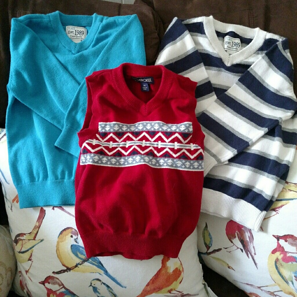 Boys 3T Sweater Bundle