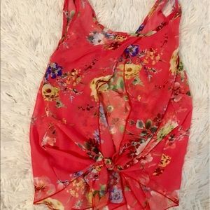 Floral blouse perfect for spring