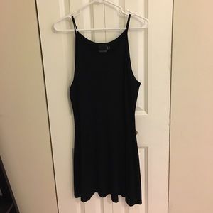 ASOS Black High Neck Dress