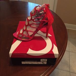 Brand new never been worn Red and Pink high heels