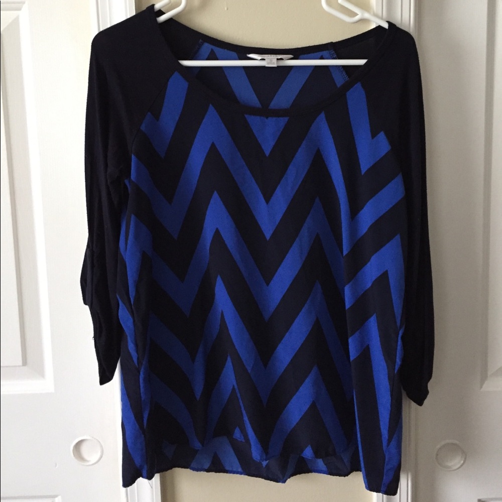 Charming Charlie Chevron Shirt