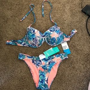 H&M Floral Bikini NWT