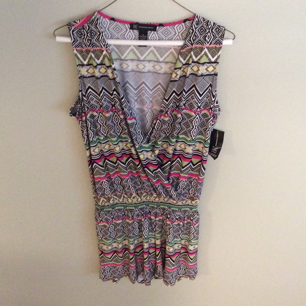 Multicolored romper