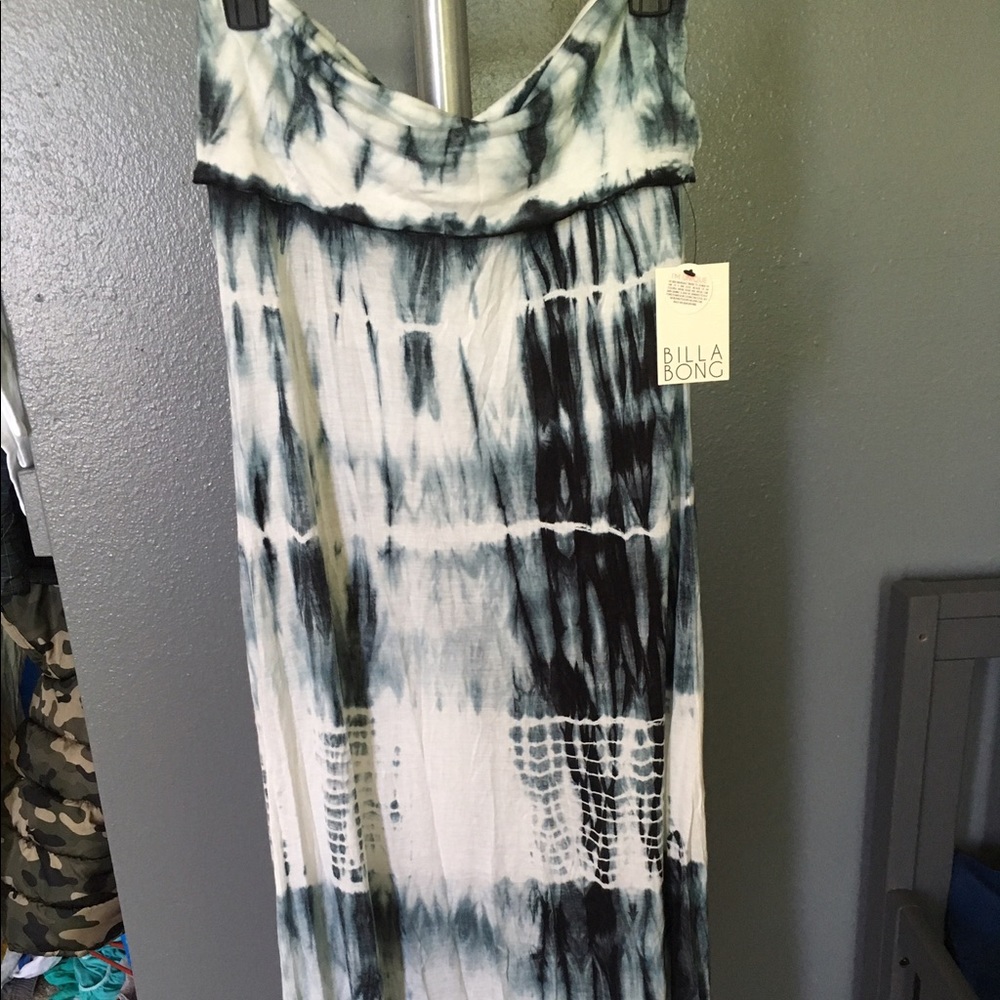 Billabong tie-dye convertible maxi skirt