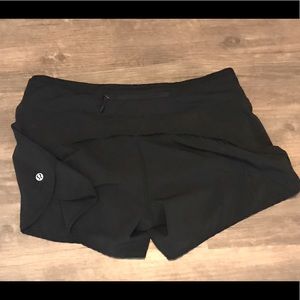 Lululemon Black Running Shorts