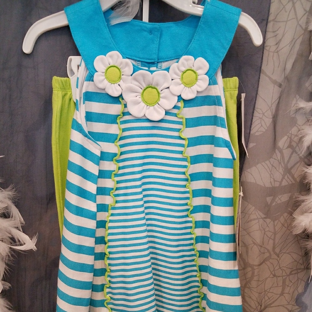 2 piece set girls top and pants NWT