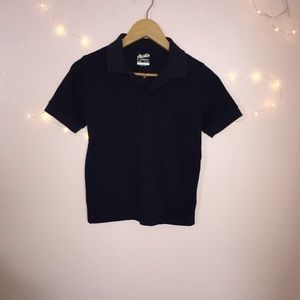 Girls Navy Blue Uniform Polo