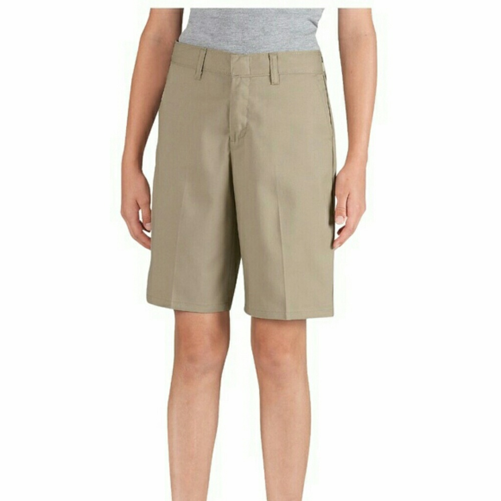 Dickies Girls' Classic Shorts, Size 4REG/20W NWOT