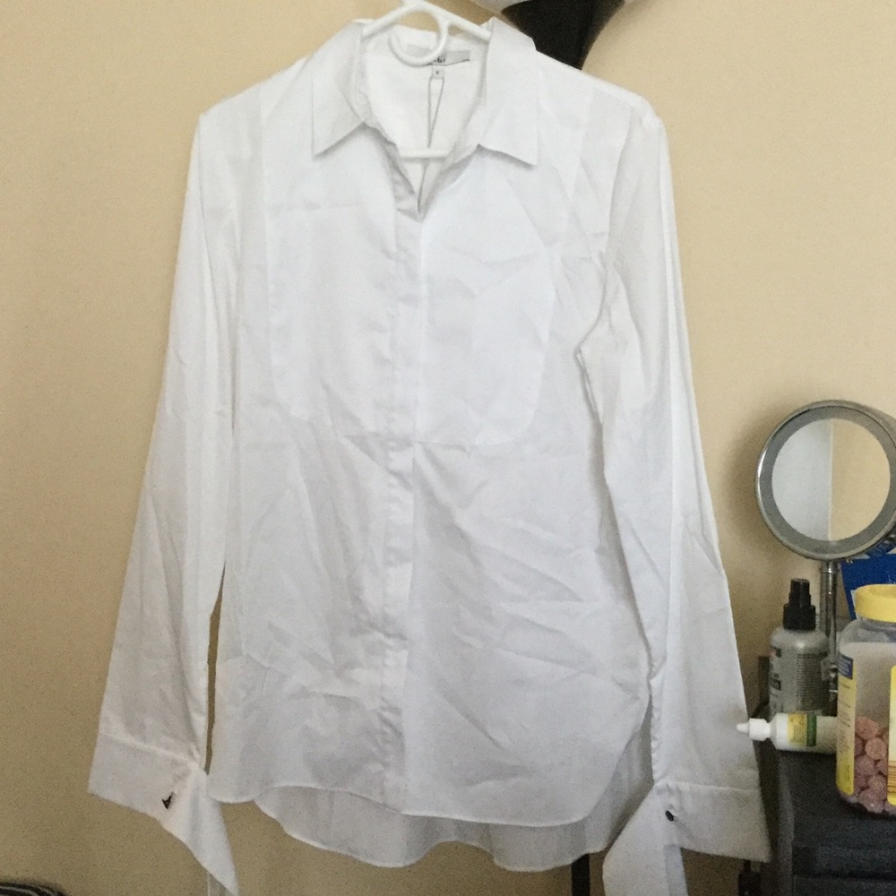 White cotton shirt