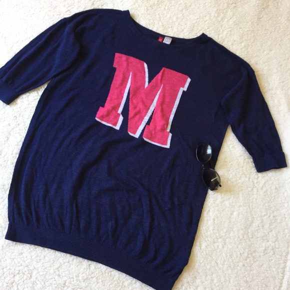 H&M long t-shirt dress cotton casual wear - Picture 1 of 4