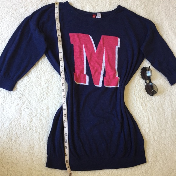 H&M long t-shirt dress cotton casual wear - Picture 4 of 4