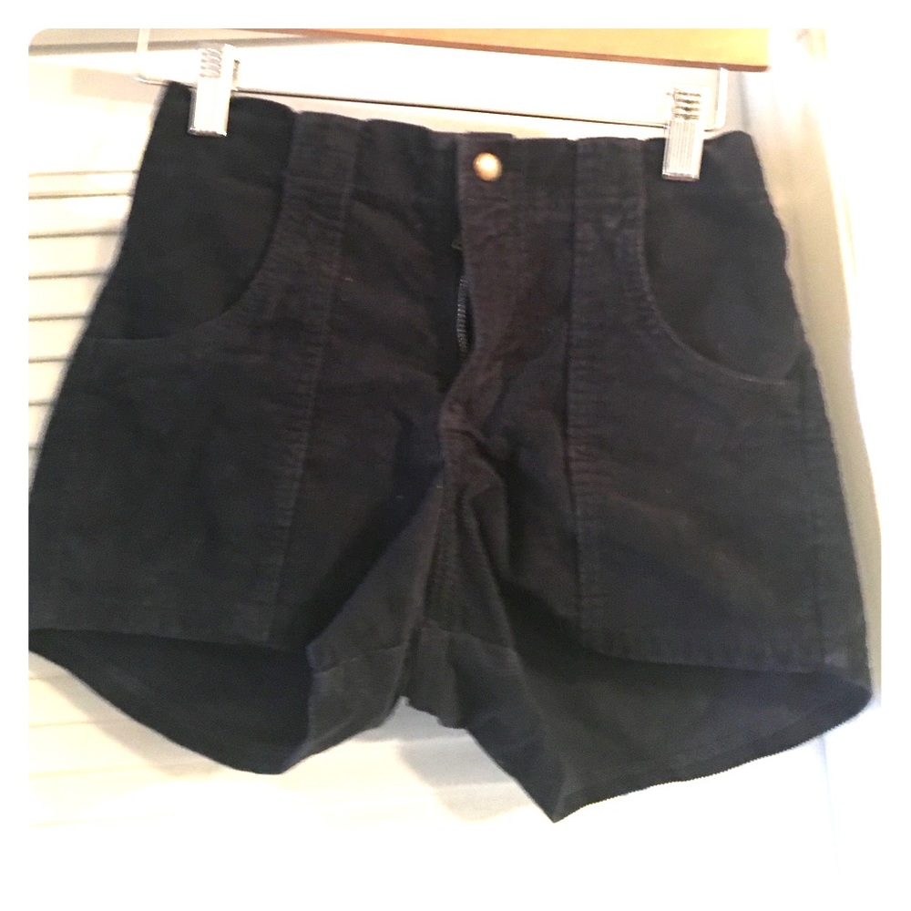 American apparel corduroy shorts