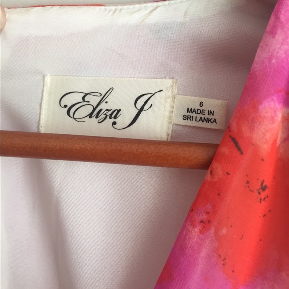 Eliza J Floral Wrap Dress - Picture 3 of 4