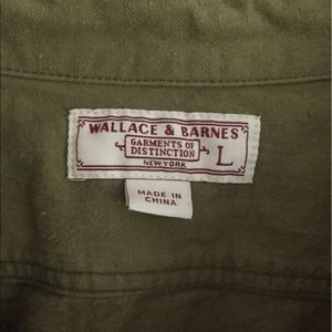 Wallace and Barnes x J. Crew button-up