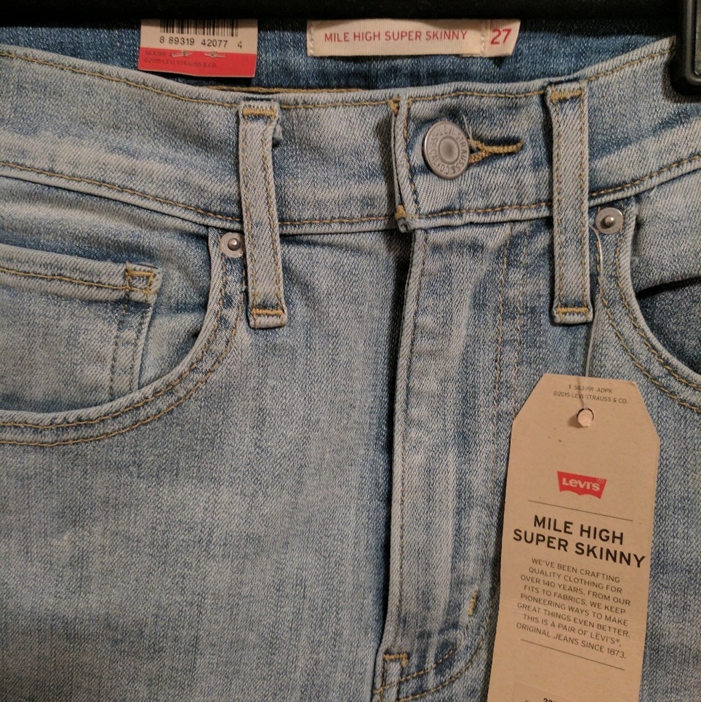 Levi Mile High super skinny
