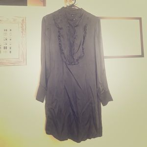 Banana Republic silk shirt dress