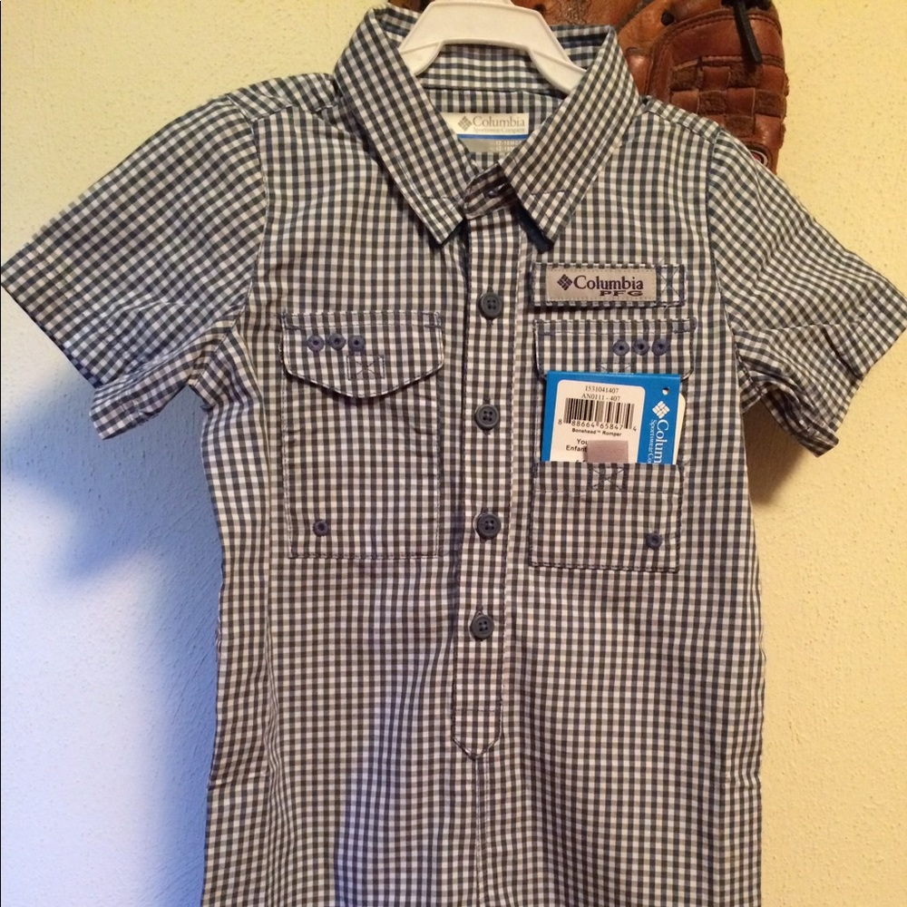 BNWT Toddler Boys Columbia Romper