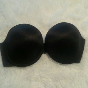 Victoria's Secret Black strapless bra 34C