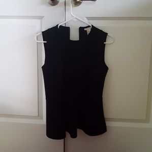 Cute black peplum size 4
