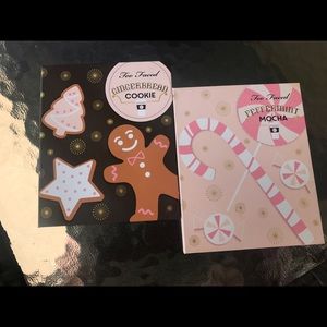 Too Faced Gingerbread and Peppermint Mocha
