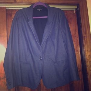 Lane Bryant denim blazer