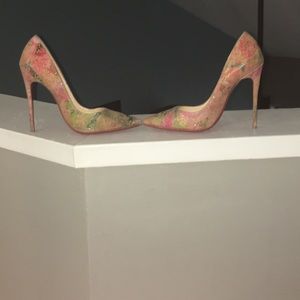 Authentic Christian Loubitan 120mm So Kate Pumps