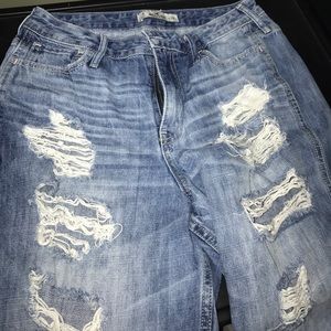 Hollister Distressed Boyfriend Jeans