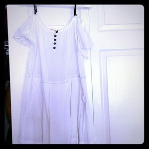 Sexy casual boho style off the shoulder dresd