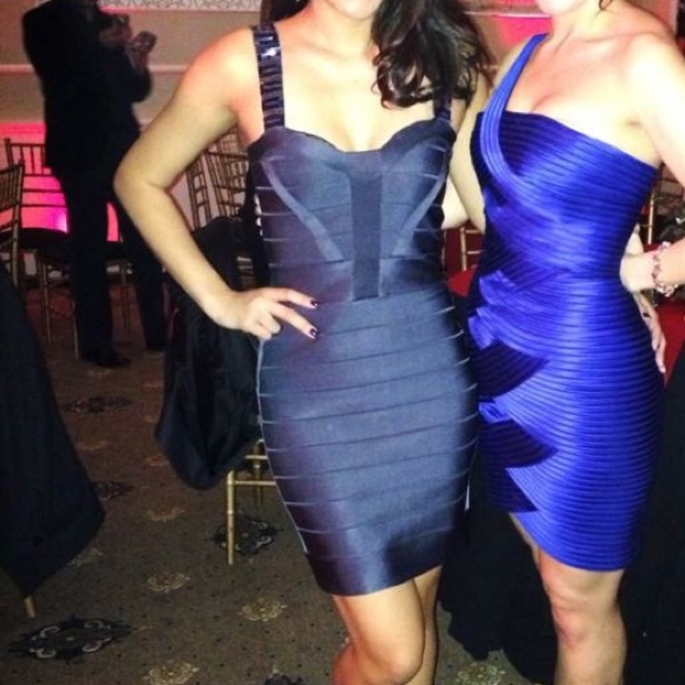 Embellished French Connection Bandage Dress