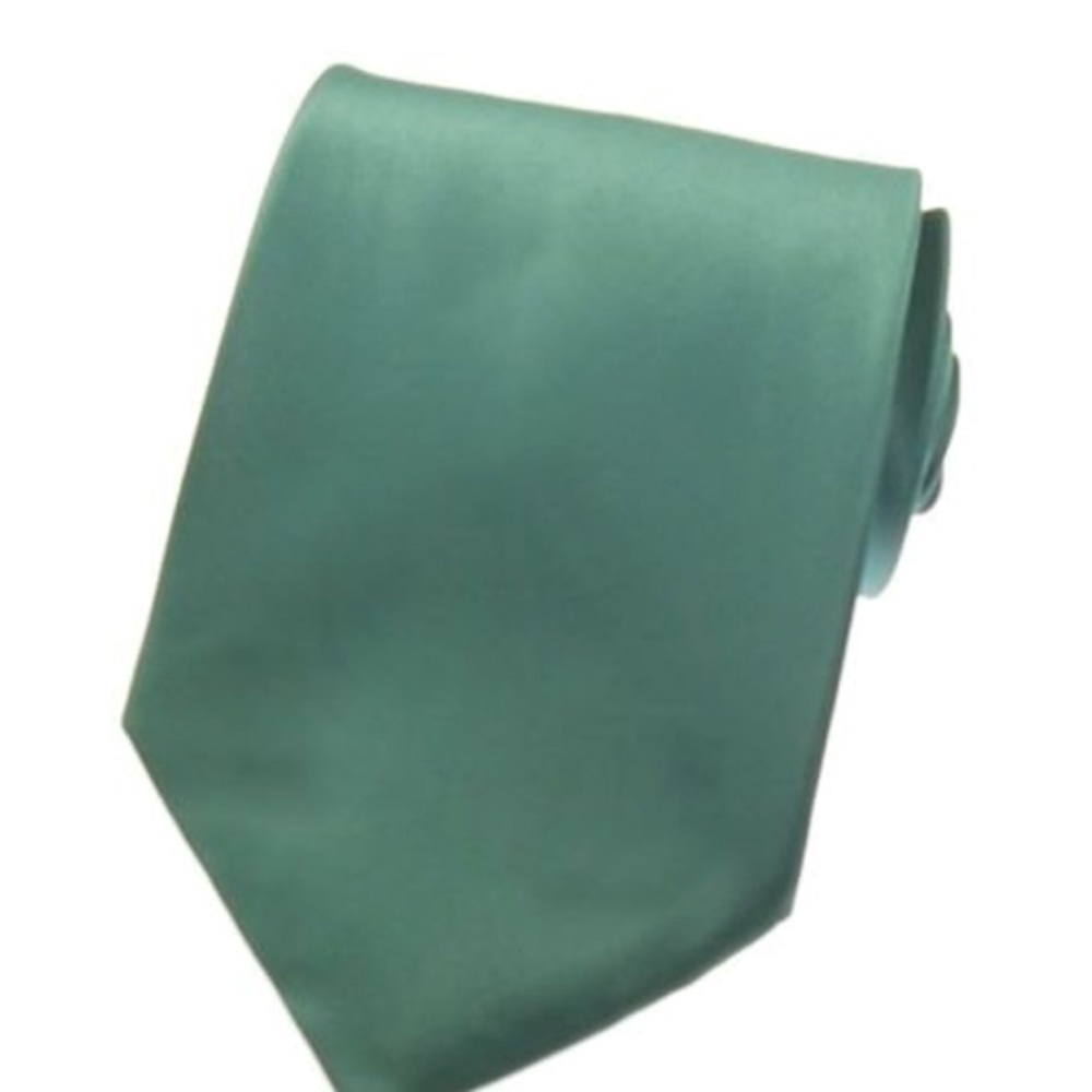 SALE 🎉 Formal Satin Tie Blue Sage