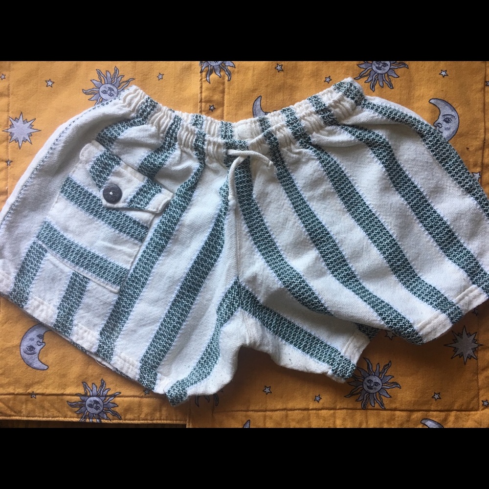 Beach stripped shorts