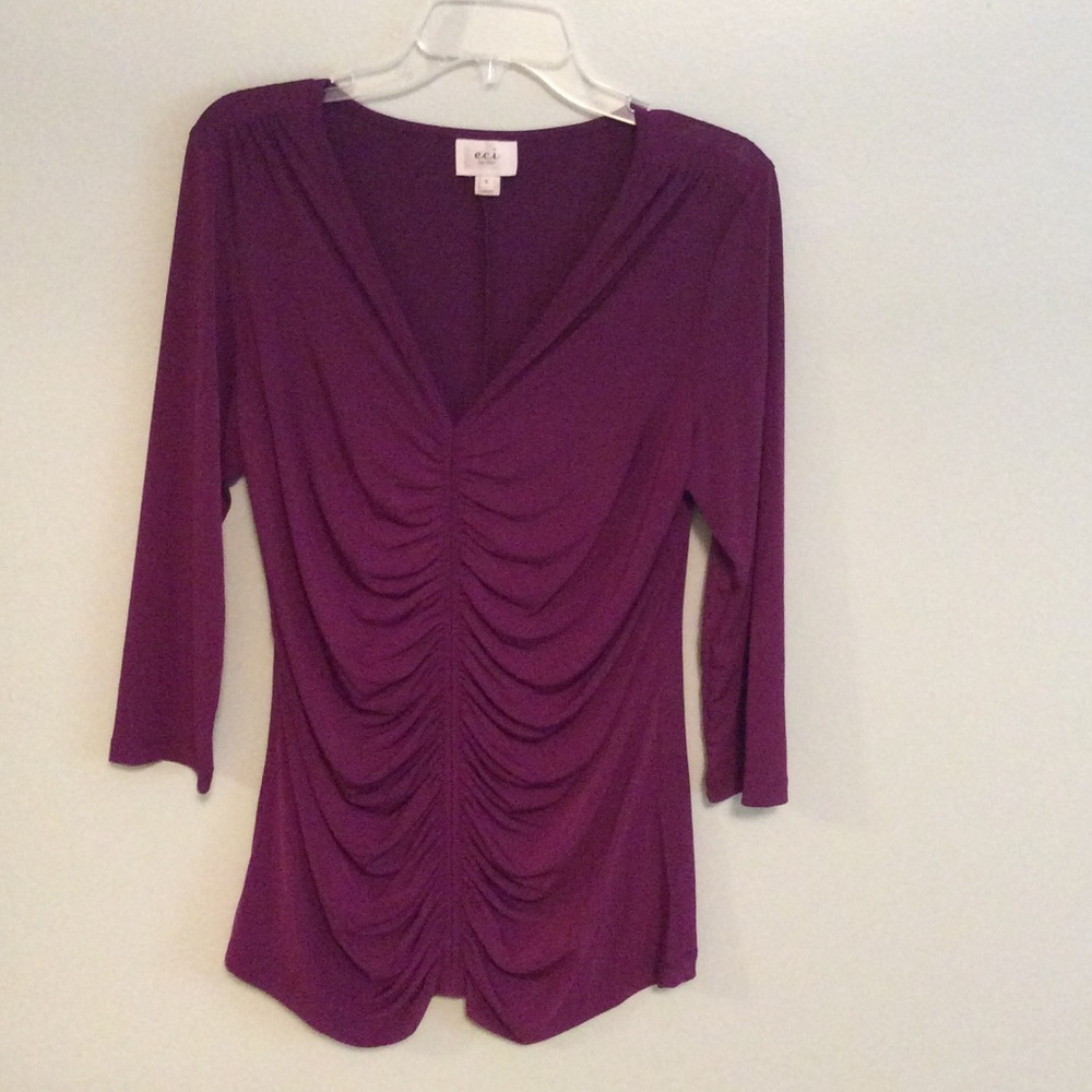 Fuchsia blouse