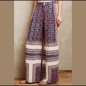 Elevenses Palazzo Pants Yida Print