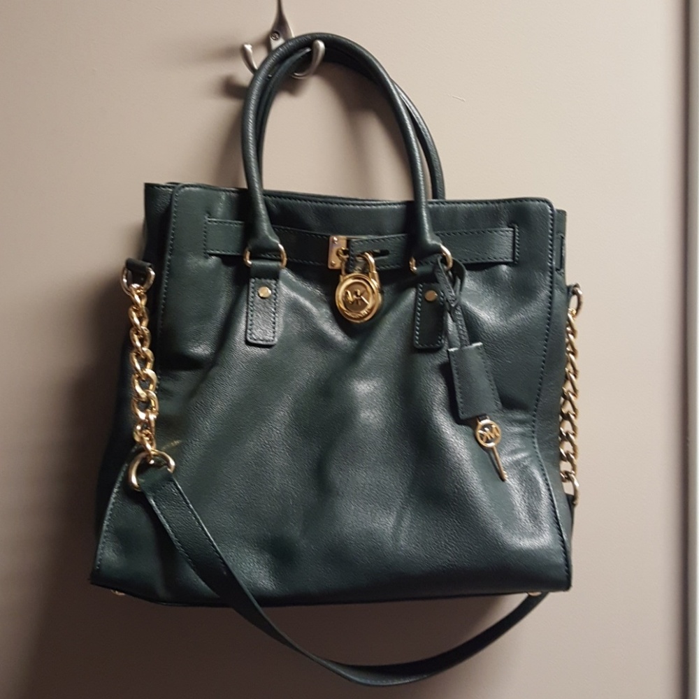 Mk hamilton large green bag