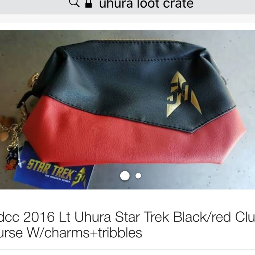 Uhura Star Trek bag