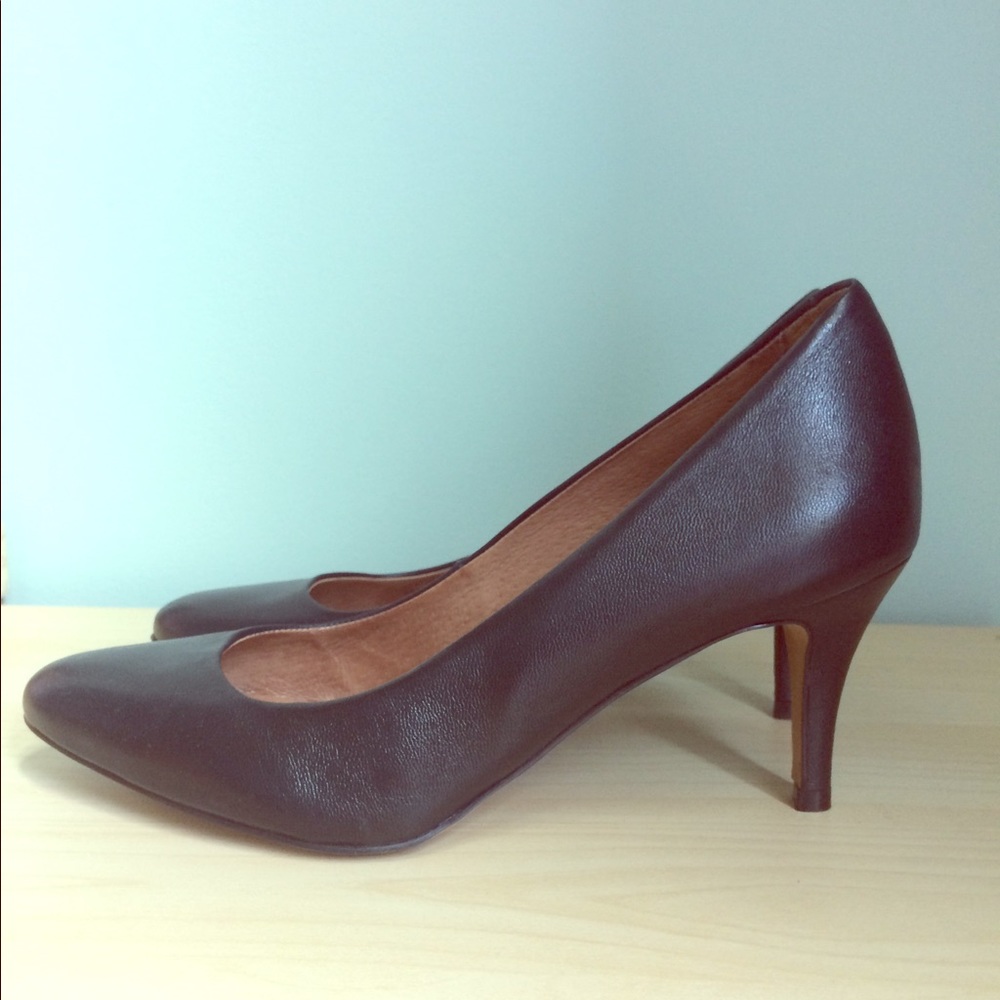 Worn once! Corso Como leather heels