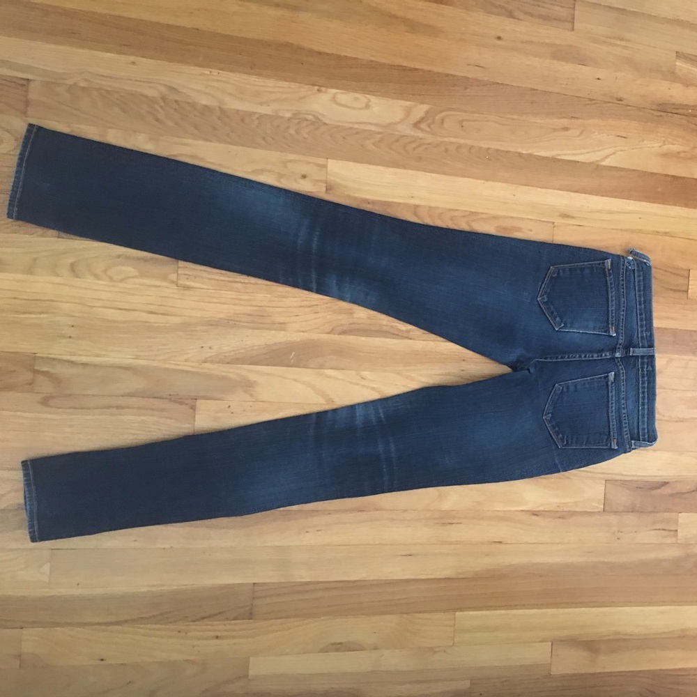 JBrand mid rise skinny blue jeans. - Picture 3 of 3