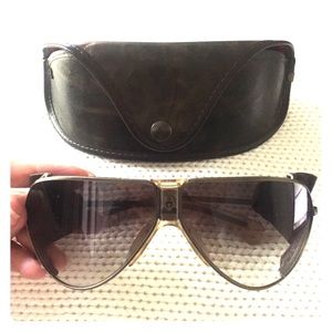 Belstaff aviator sunglasses with case