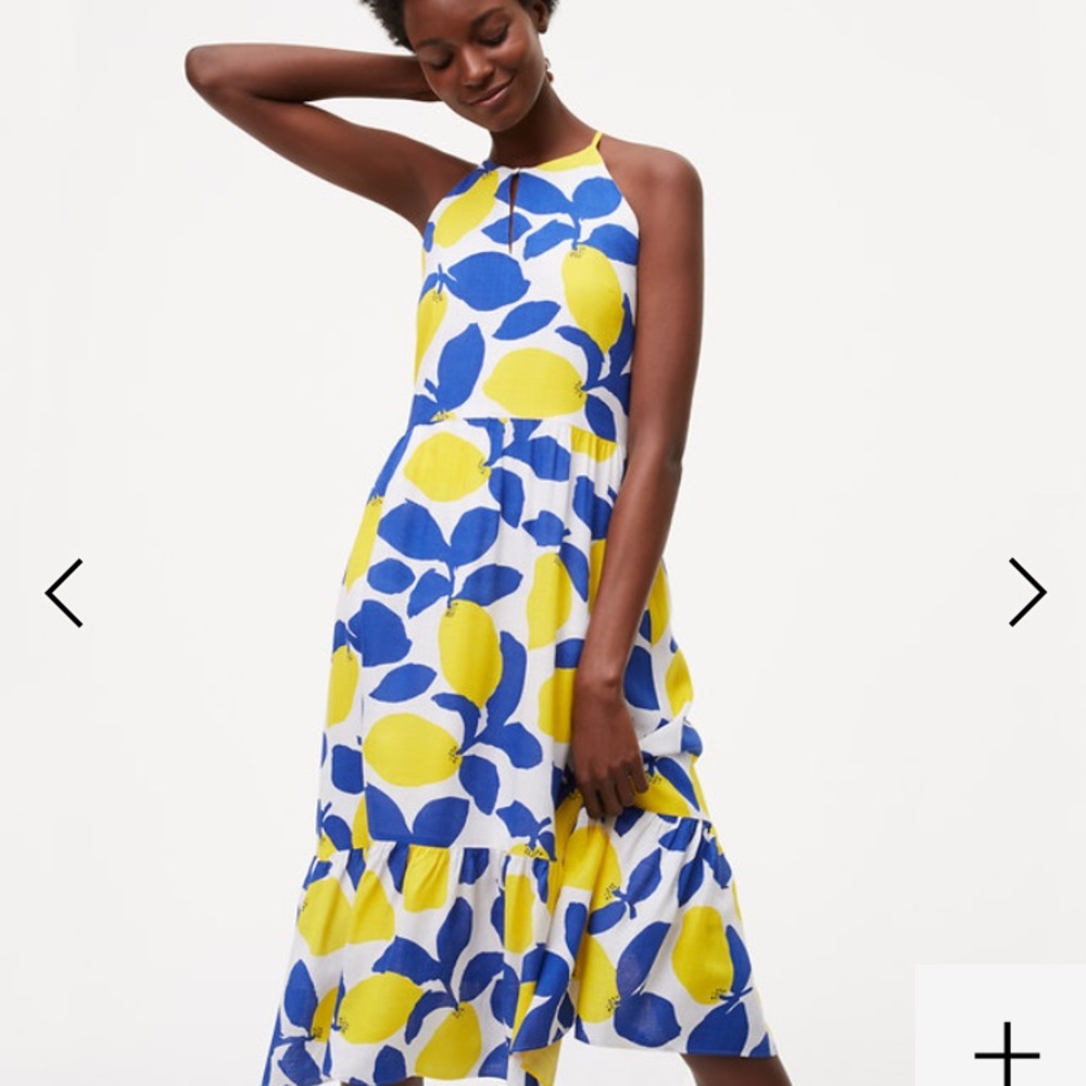 Linen sun dress
