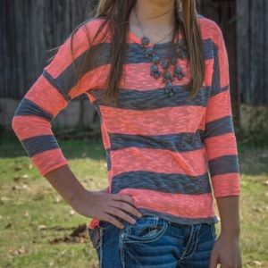 ❌SOLD❌ NWOT Striped top
