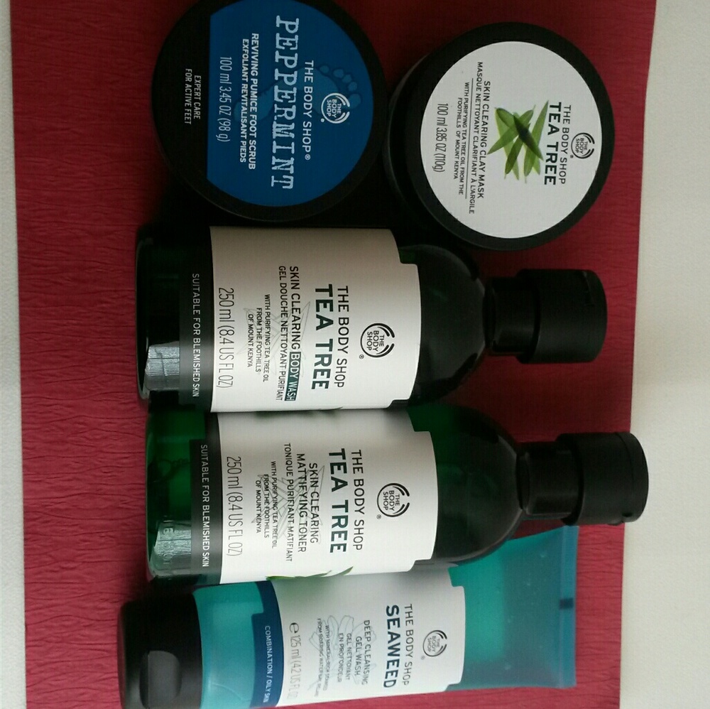 The Body Shop skin care bundle