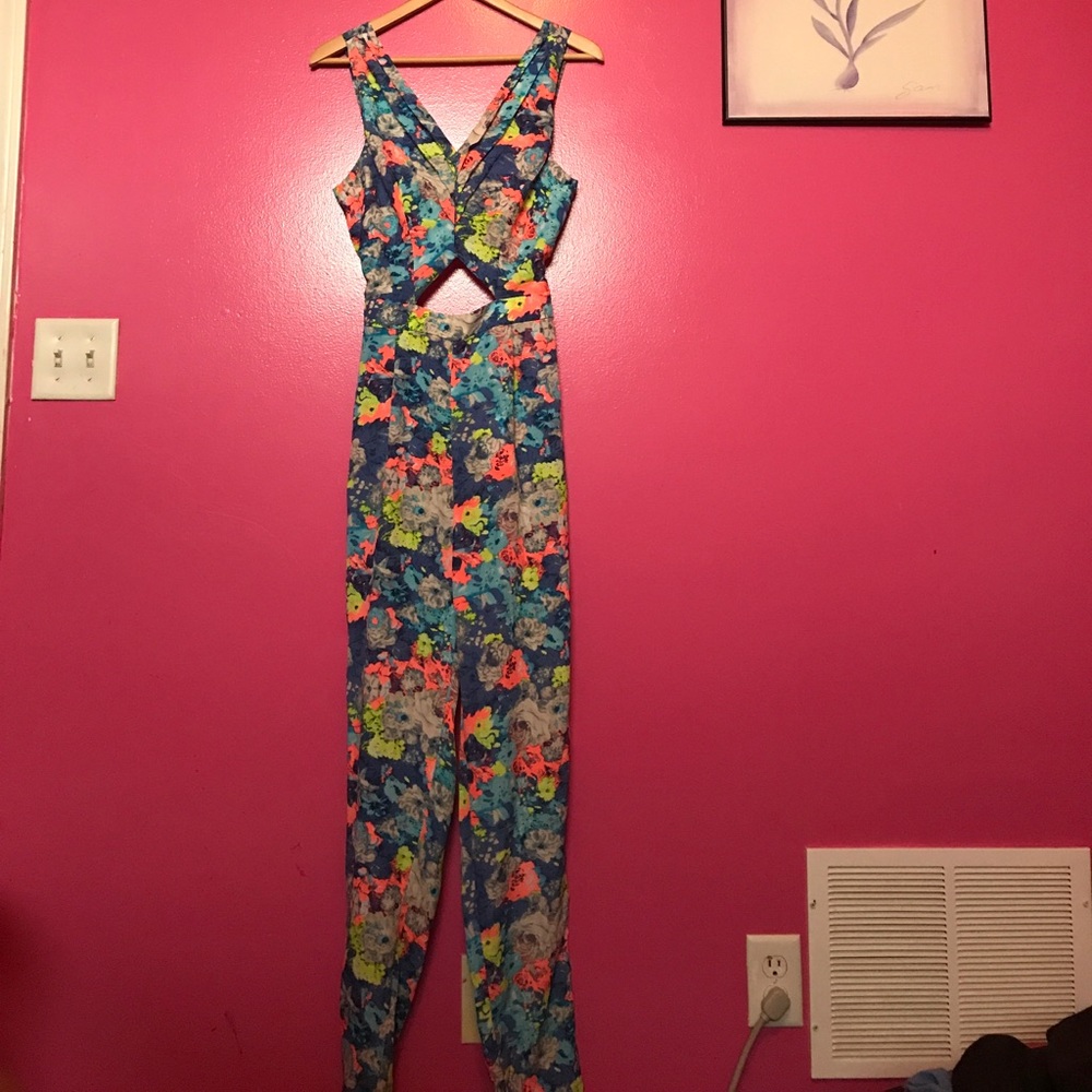 Floral Jumpsuit (DONATED)