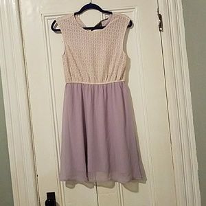 Lavender & Lace Dress
