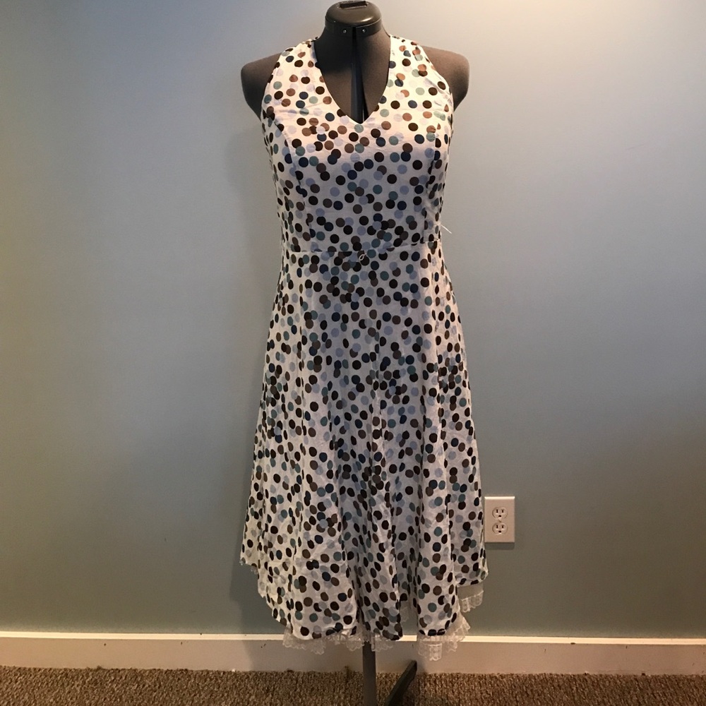 AGB halter dress