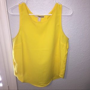 Yellow tank